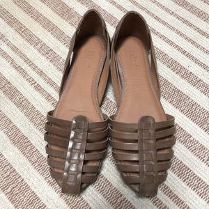 | Crevo | Sidney Huarache Leather Sandal. Size 7.5